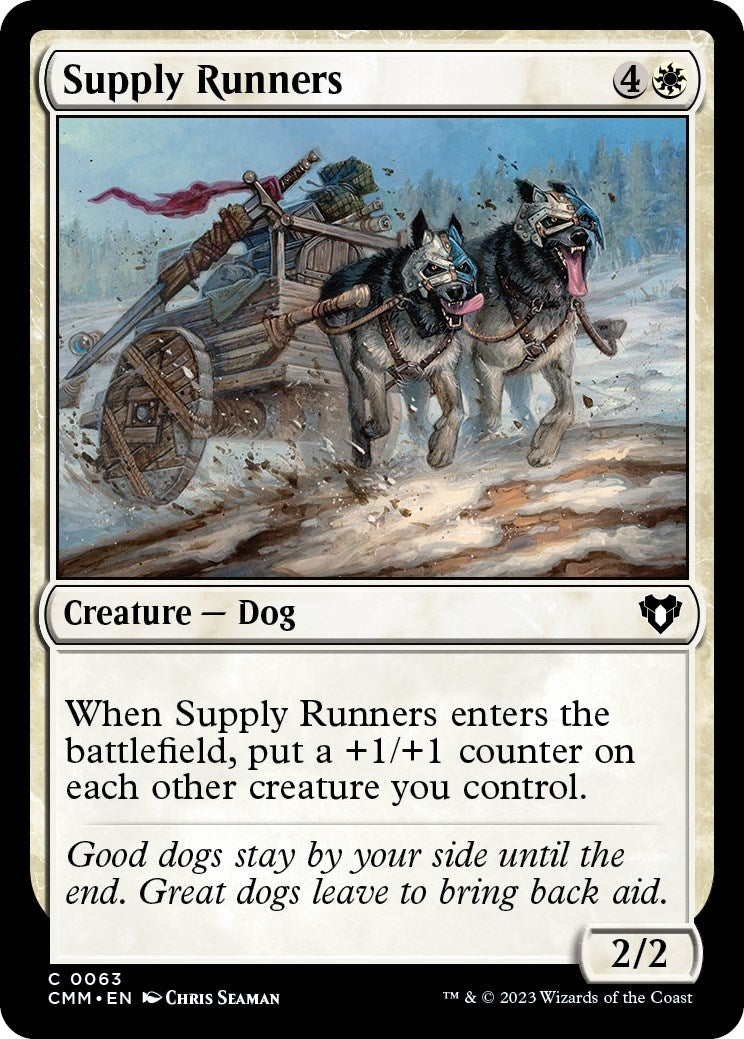 Supply Runners (63) [CMM] - MTG Single