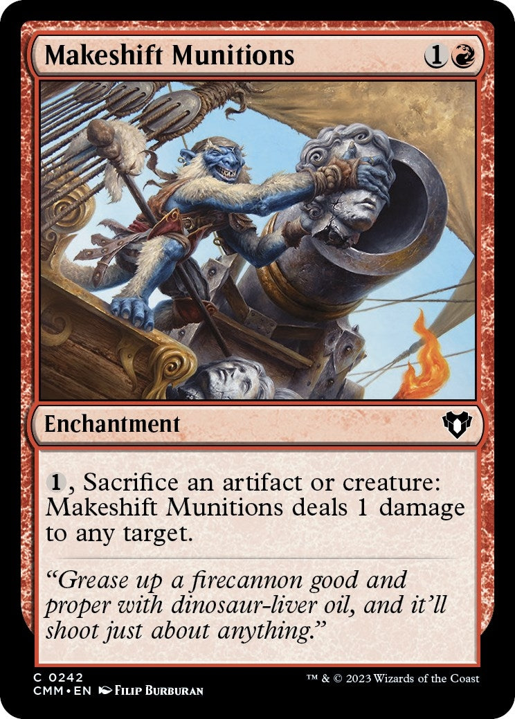 Makeshift Munitions (242) [CMM] - MTG Single