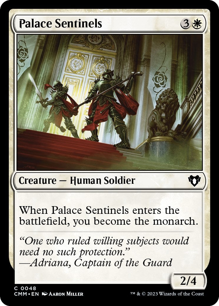 Palace Sentinels (48) [CMM] - MTG Single