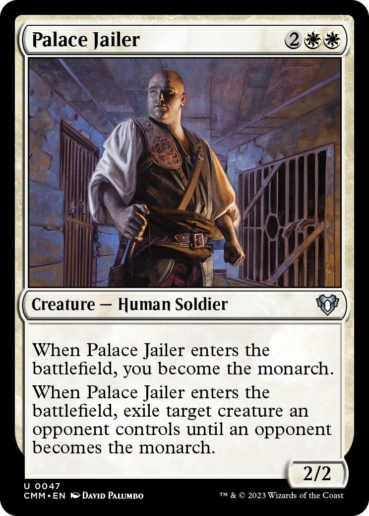 Palace Jailer (47) [CMM] - MTG Single