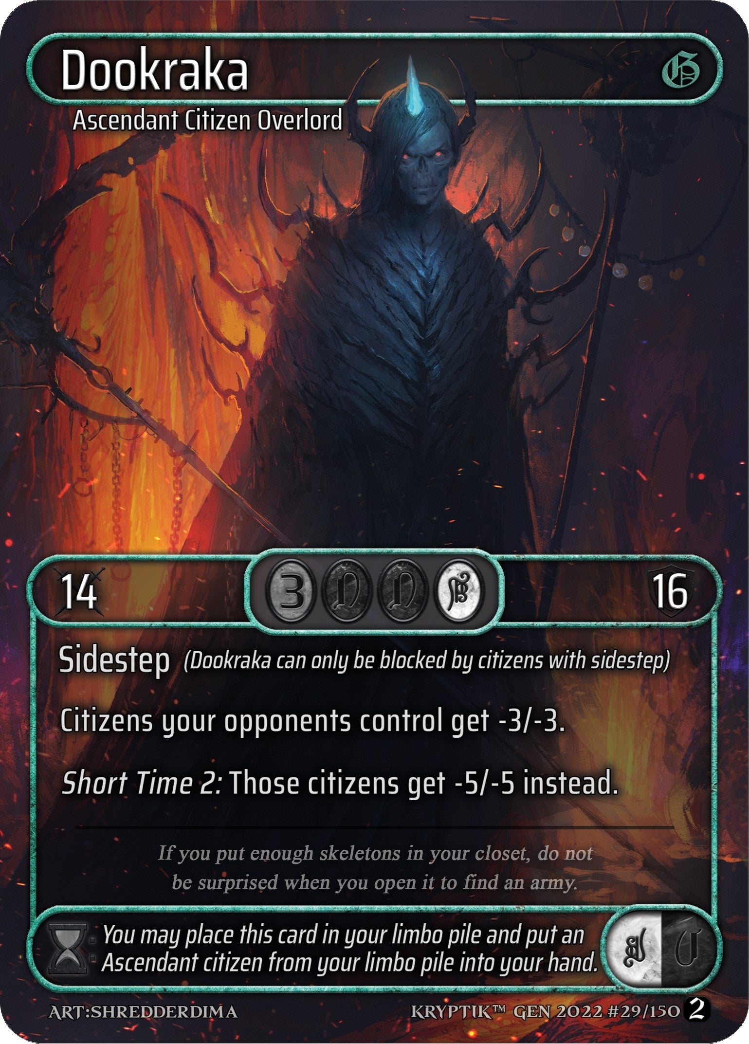 Dookraka (Box Topper) (29) - Kryptik TCG Single