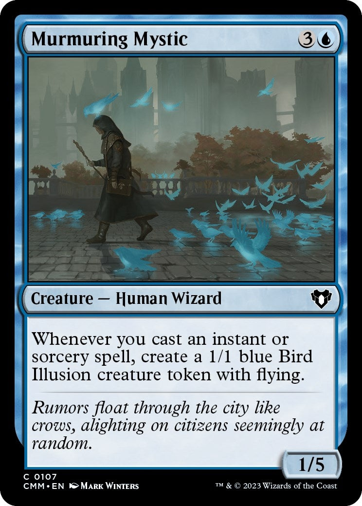 Murmuring Mystic (107) [CMM] - MTG Single