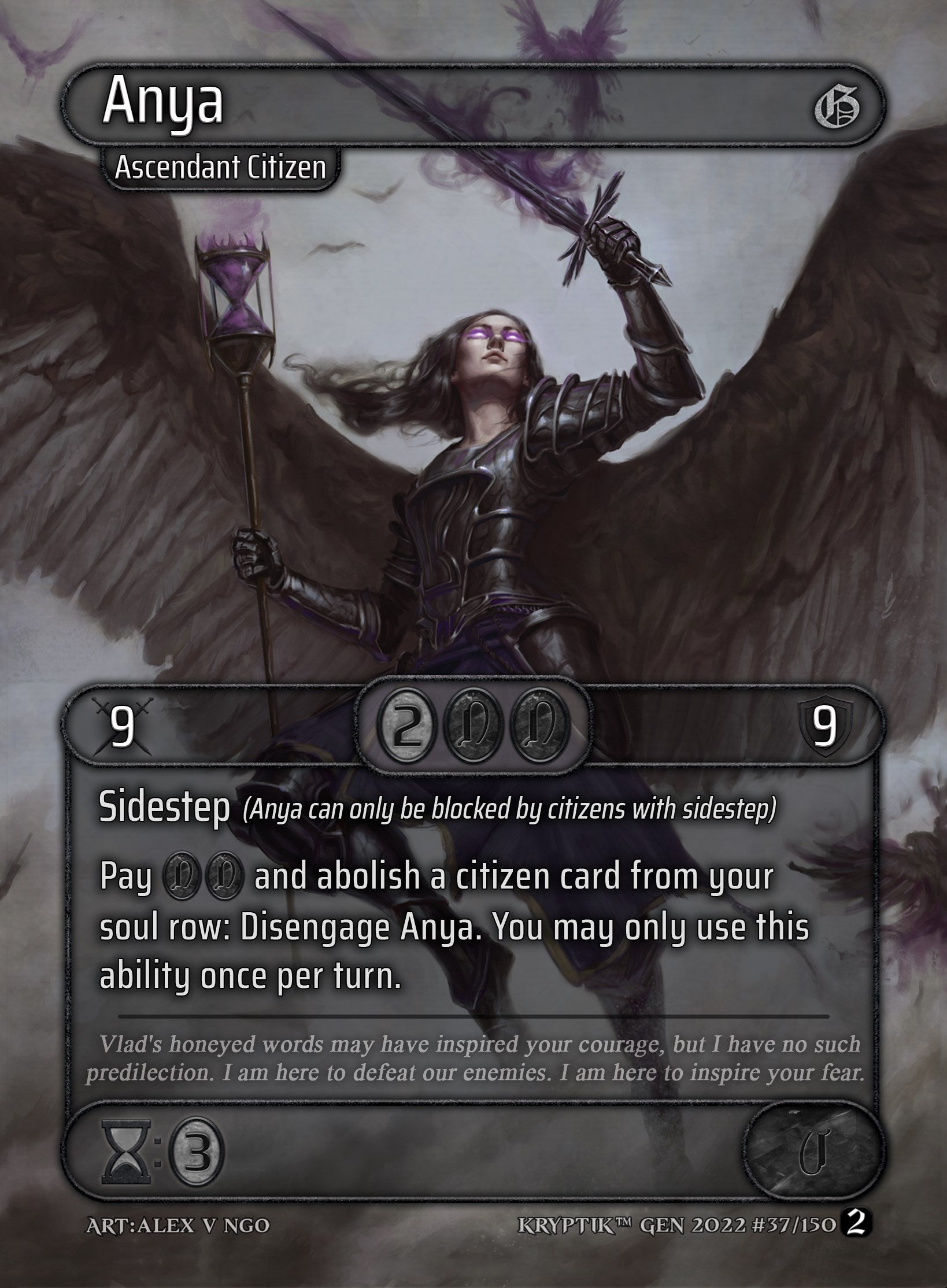 Anya (37) - Kryptik TCG Single