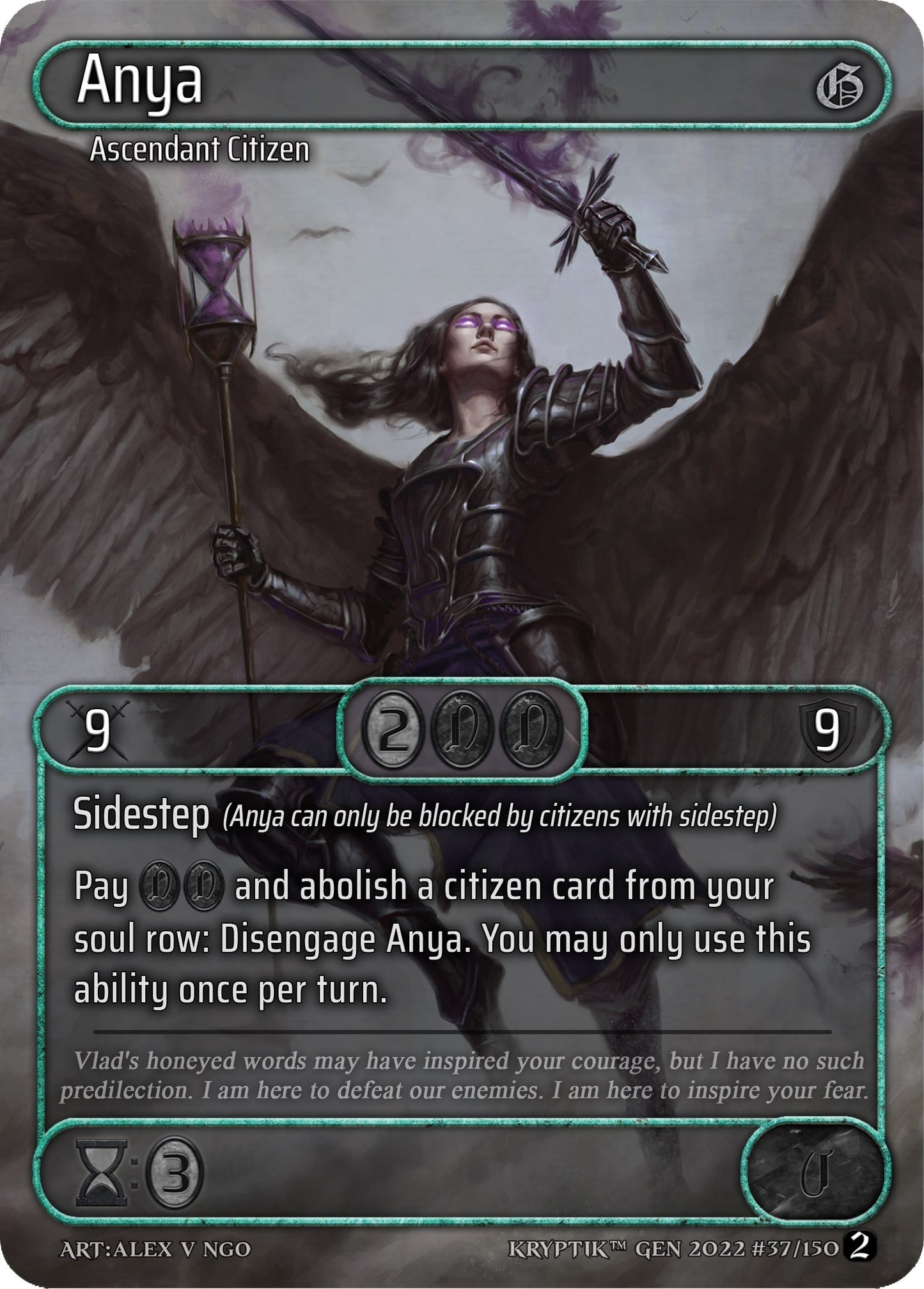 Anya (Box Topper) (37) - Kryptik TCG Single