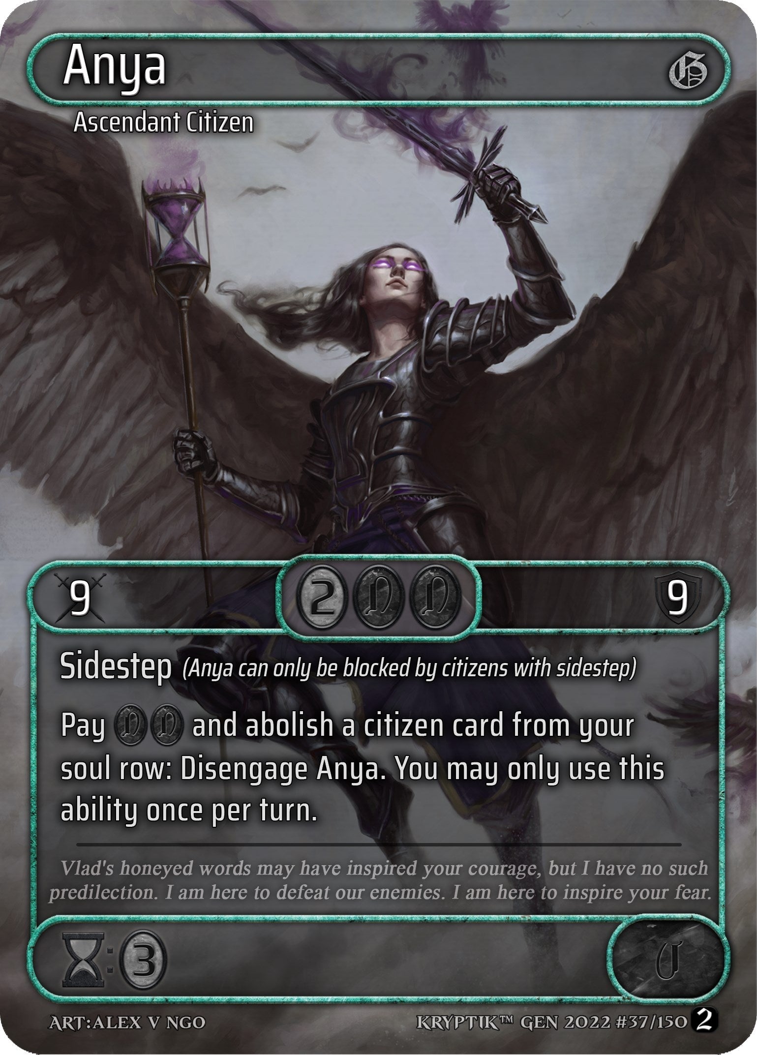Anya (Box Topper) (37) - Kryptik TCG Single