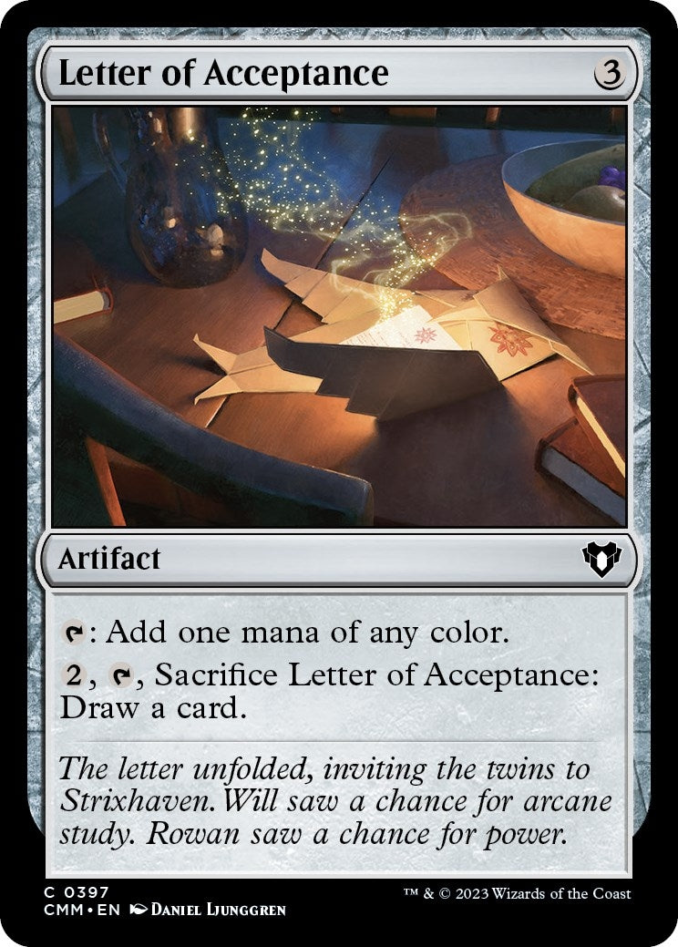 Letter of Acceptance (397) [CMM] - MTG Single