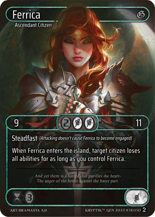 Ferrica (Box Topper) (38) - Kryptik TCG Single