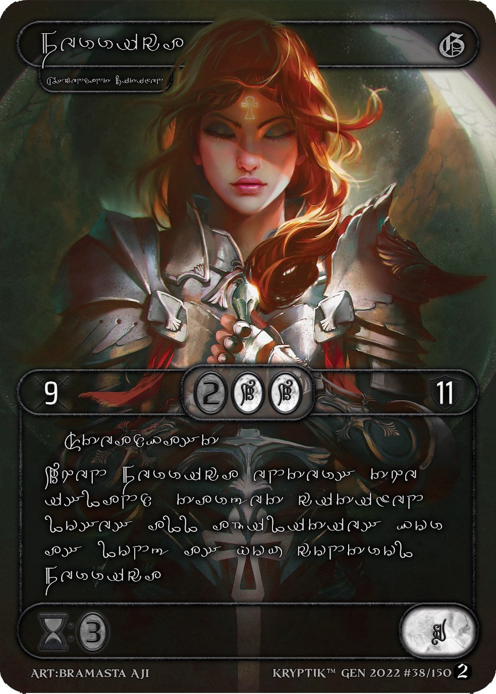 Ferrica (Silver Kryptik Language) (38) - Kryptik TCG Single