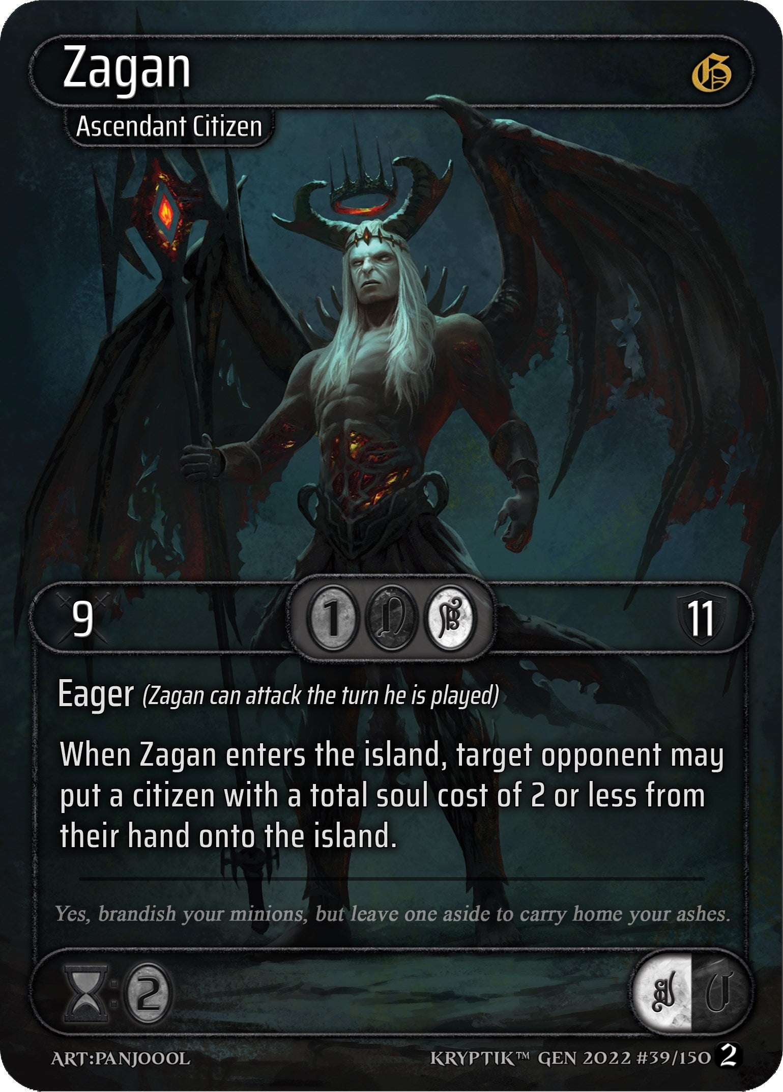 Zagan (39) - Kryptik TCG Single