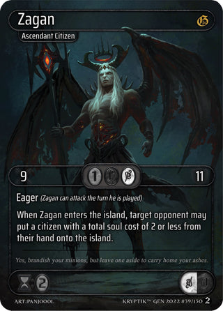 Zagan (39) - Kryptik TCG Single