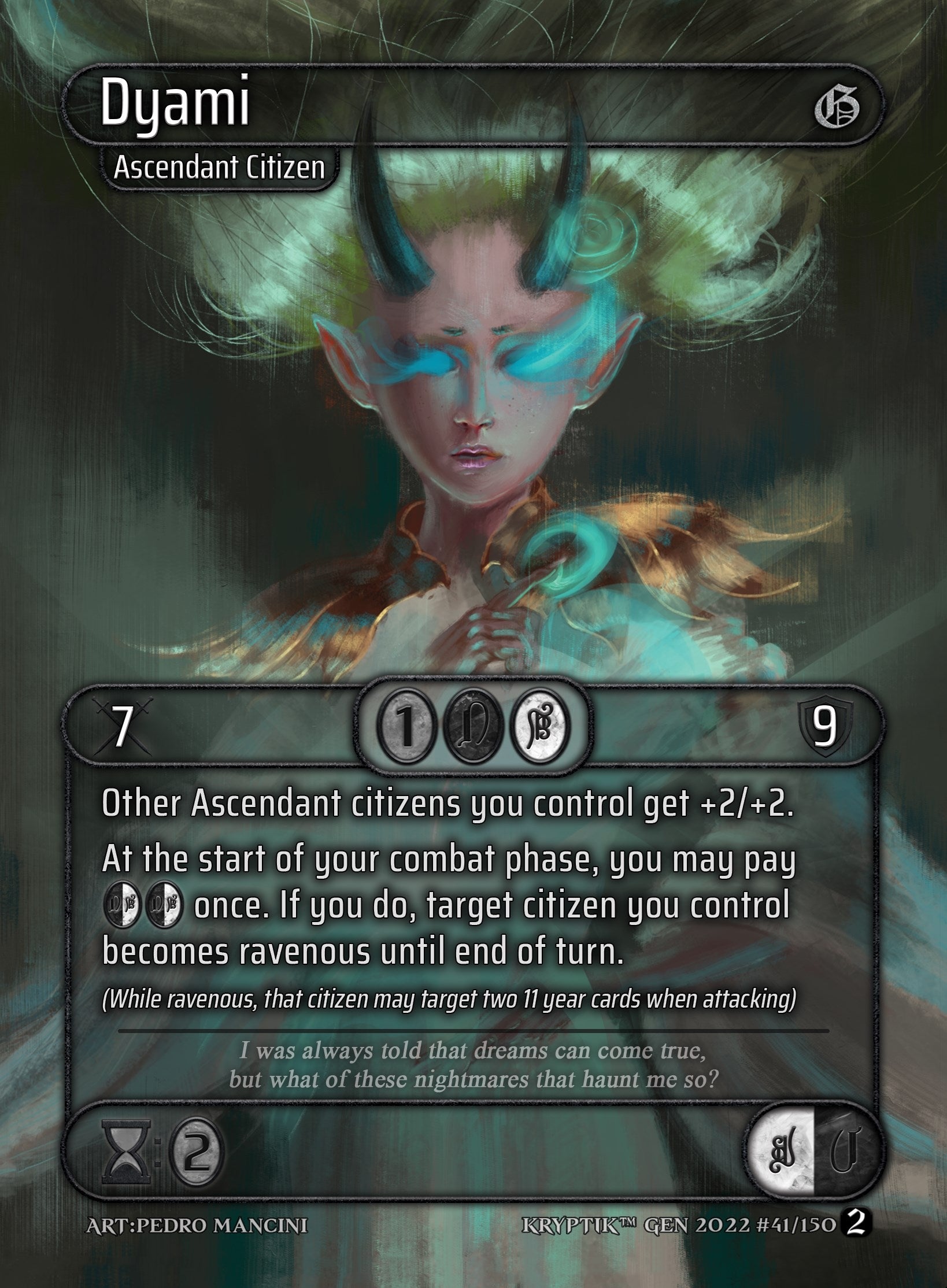Dyami (41) - Kryptik TCG Single