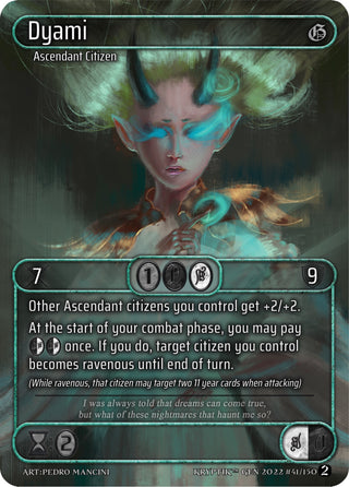 Dyami (Box Topper) (41) - Kryptik TCG Single