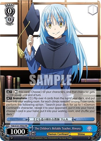 The Children’s Reliable Teacher Rimuru (10102) - Weiss Schwarz Single