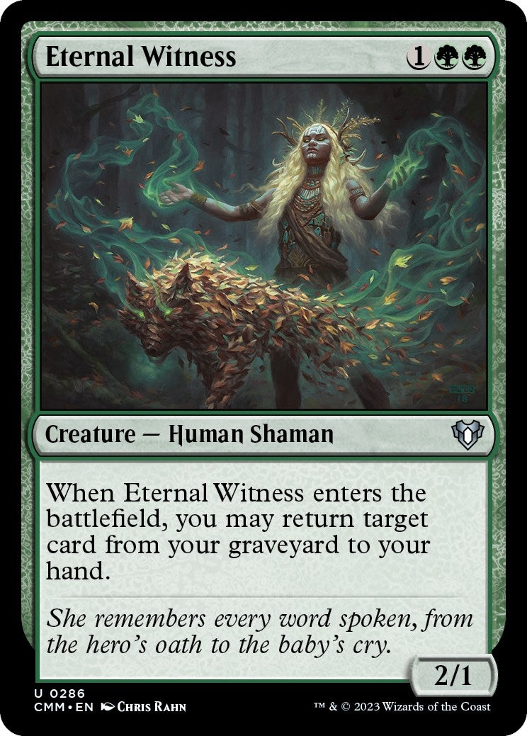 Eternal Witness (286) [CMM] - MTG Single