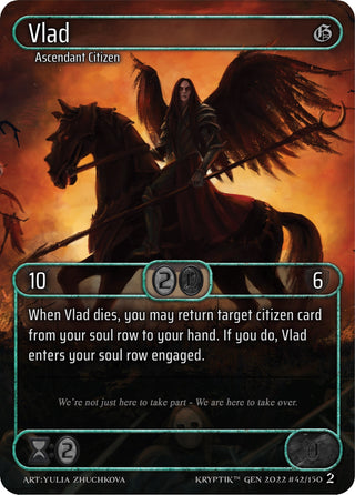 Vlad (Box Topper) (42) - Kryptik TCG Single