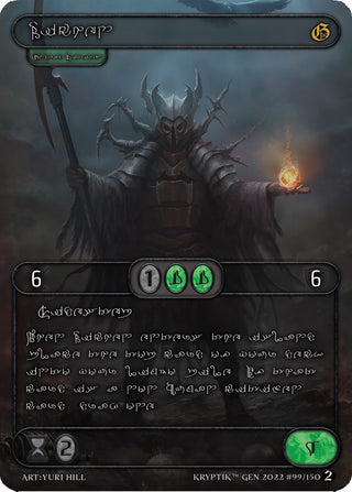 Lichen (Silver Kryptik Language) (99) - Kryptik TCG Single