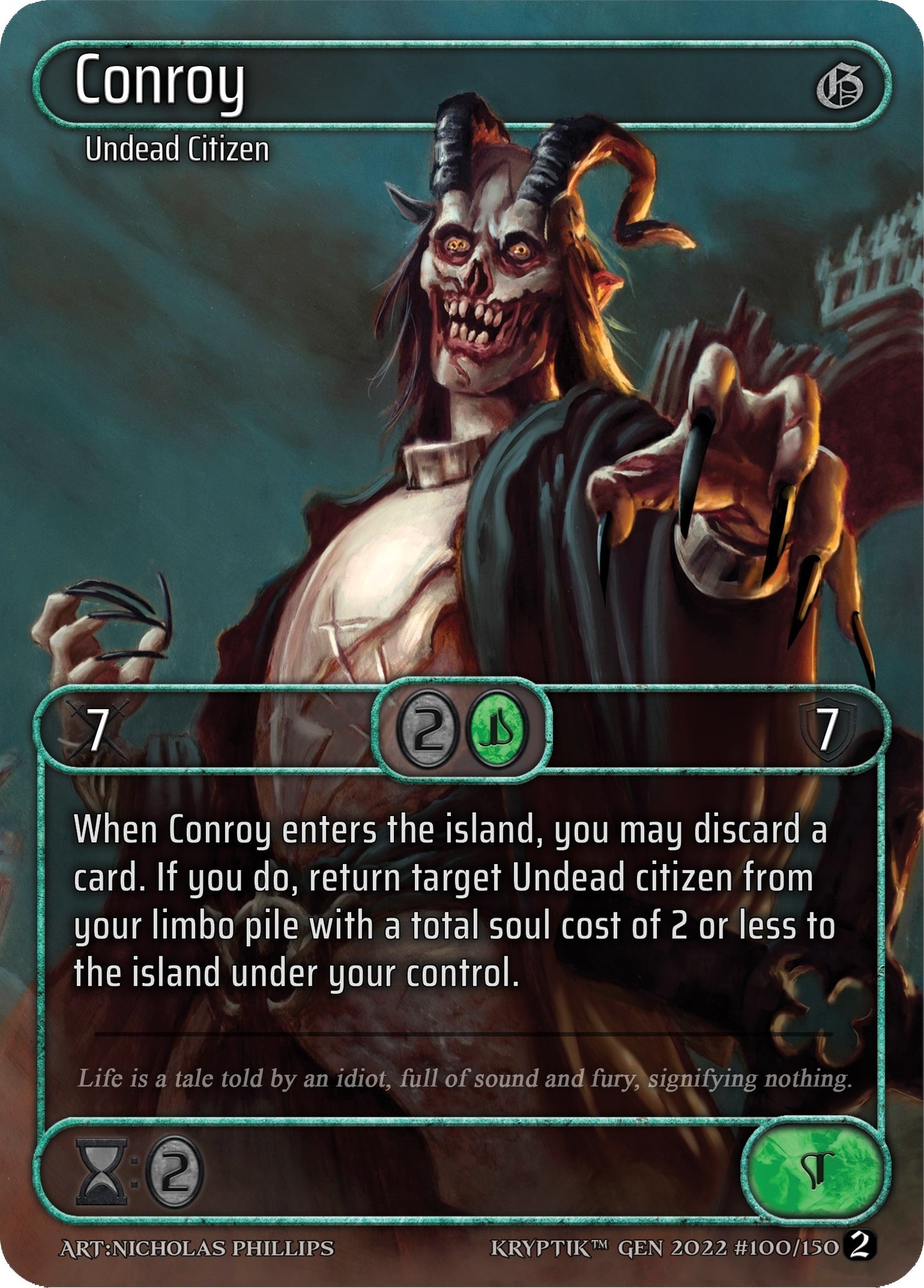 Conroy (100) - Kryptik TCG Single