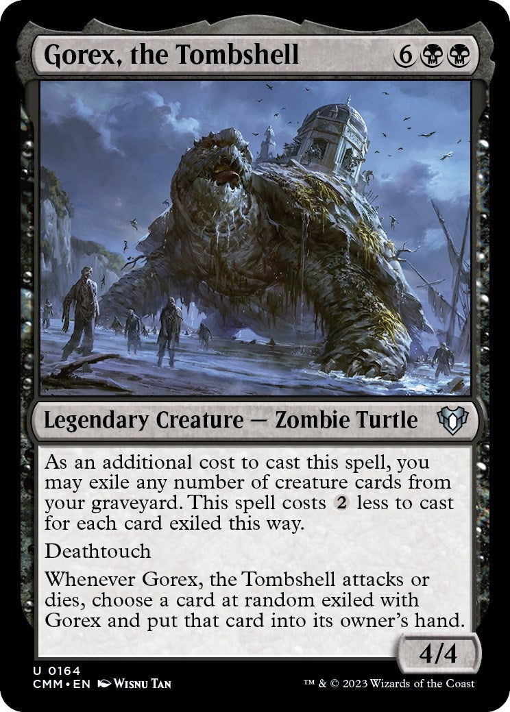 Gorex the Tombshell (164) [CMM] - MTG Single
