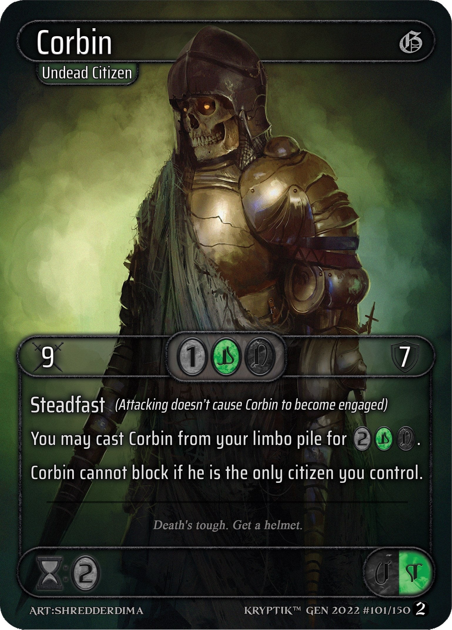 Corbin (101) - Kryptik TCG Single