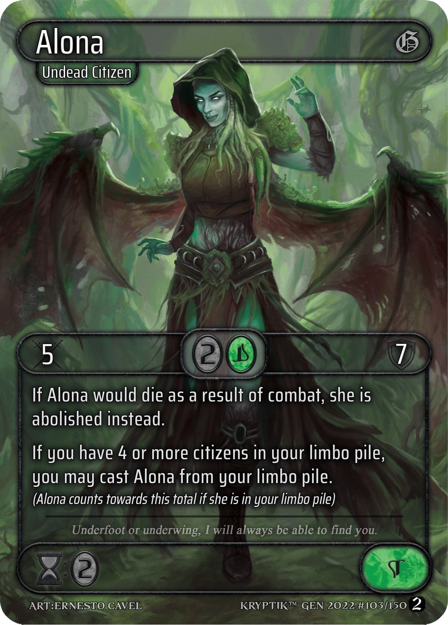 Alona (103) - Kryptik TCG Single