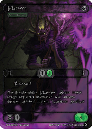 Fleur (Silver Kryptik Language) (106) - Kryptik TCG Single