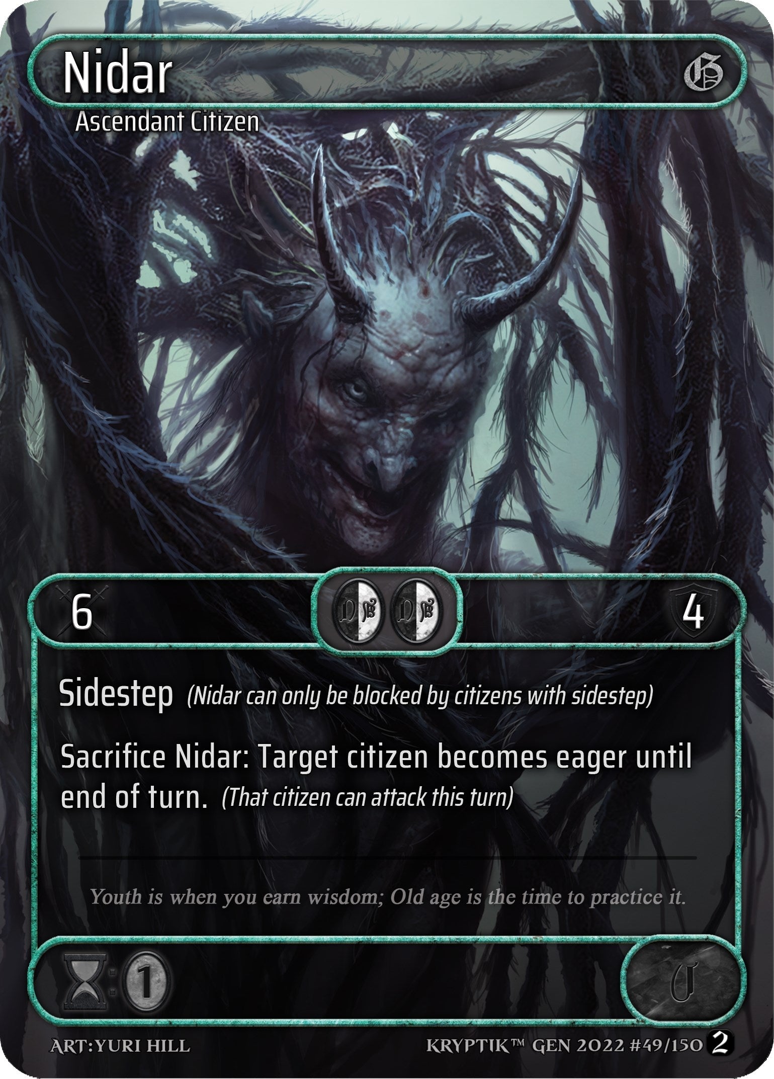 Nidar (Box Topper) (49) - Kryptik TCG Single