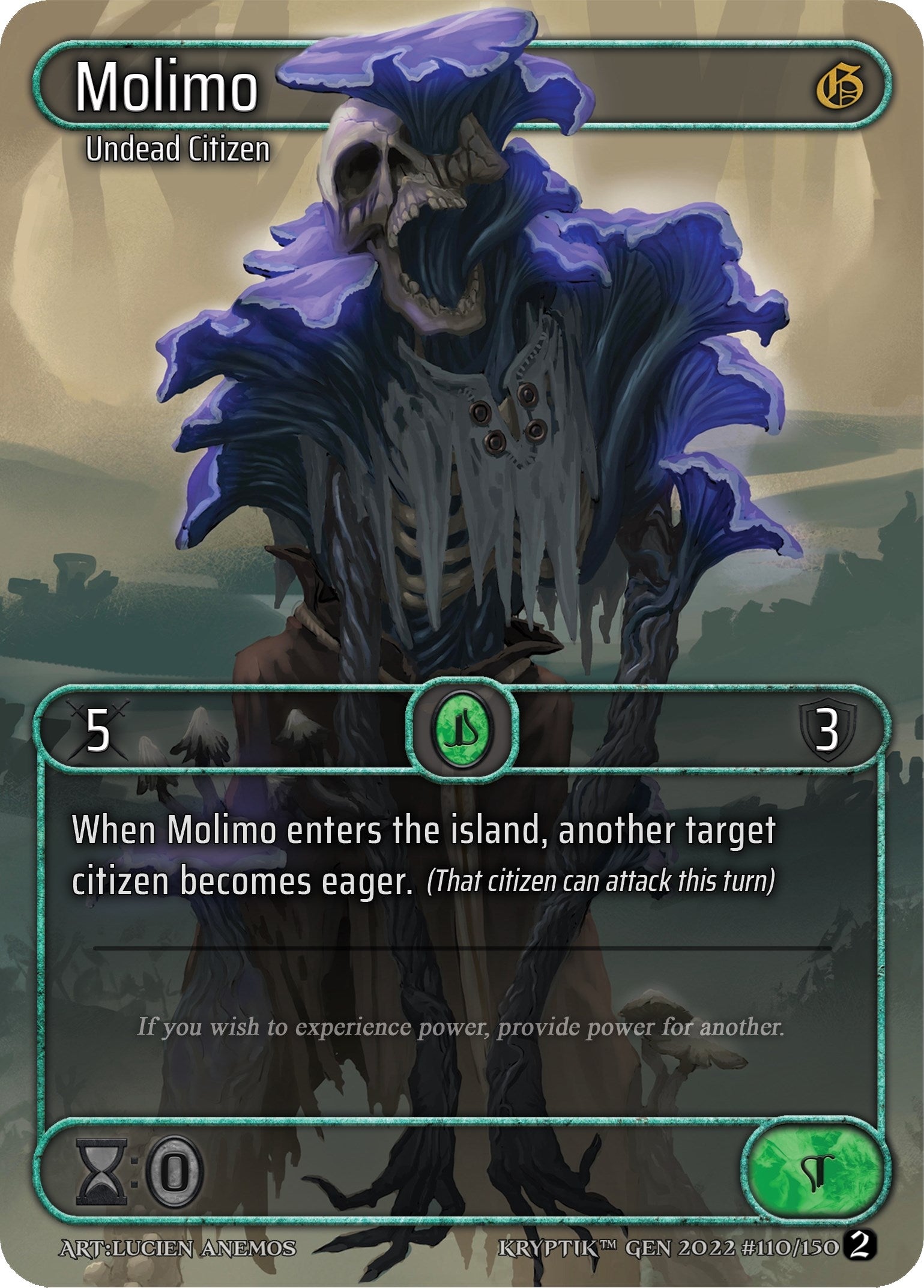 Molimo (Box Topper) (110) - Kryptik TCG Single