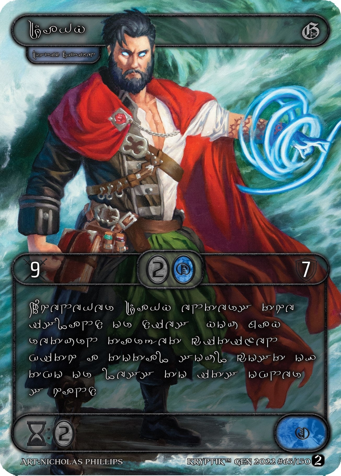 Davy (Silver Kryptik Language) (65) - Kryptik TCG Single