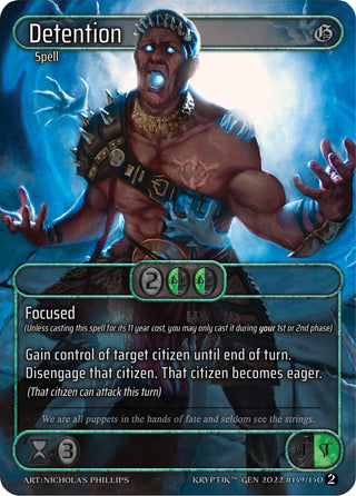 Detention (Box Topper) (149) - Kryptik TCG Single