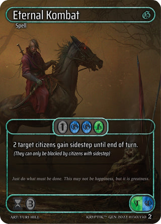 Eternal Kombat (Box Topper) (150) - Kryptik TCG Single