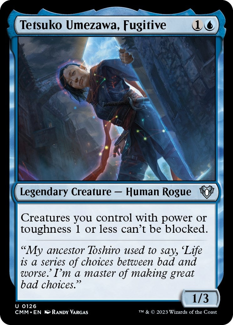 Tetsuko Umezawa Fugitive (126) [CMM] - MTG Single