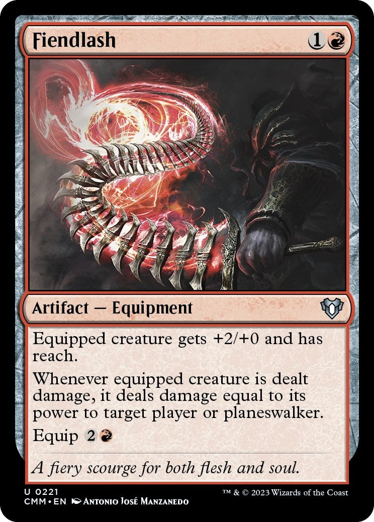 Fiendlash (221) [CMM] - MTG Single