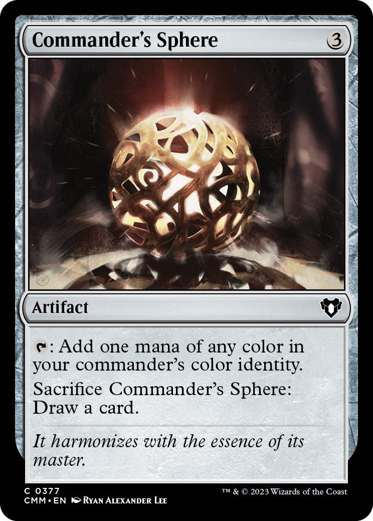 Commander’s Sphere (377) [CMM] - MTG Single
