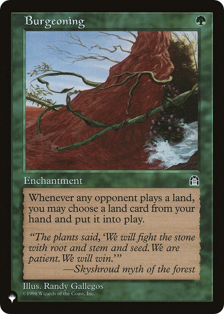 Burgeoning [LIST] - MTG Single