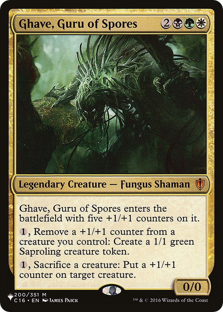 Ghave Guru of Spores (200) [LIST] - MTG Single