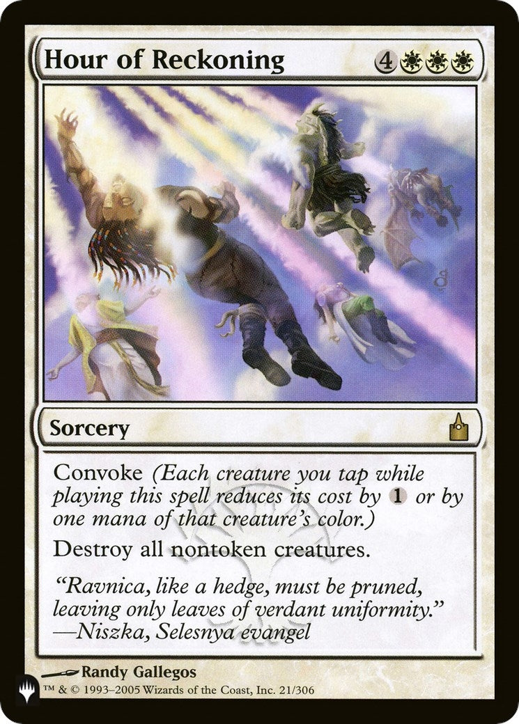 Hour of Reckoning (21) [LIST] - MTG Single