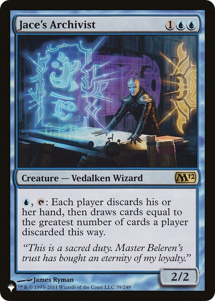 Jace’s Archivist (59) [LIST] - MTG Single