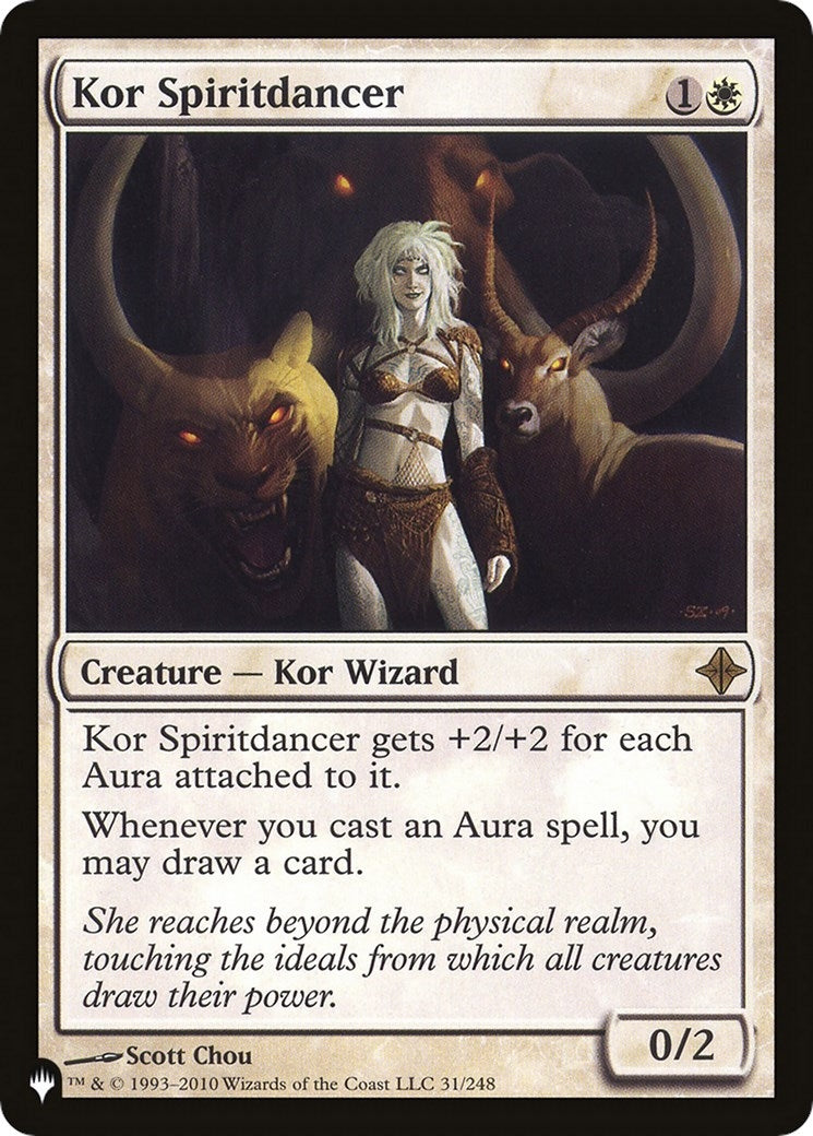 Kor Spiritdancer (31) [LIST] - MTG Single