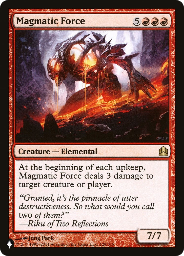 Magmatic Force (128) [LIST] - MTG Single