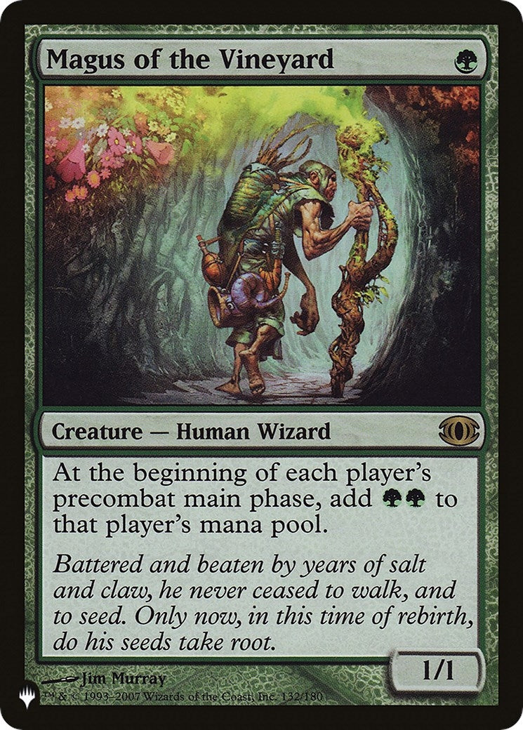 Magus of the Vineyard (132) [LIST] - MTG Single