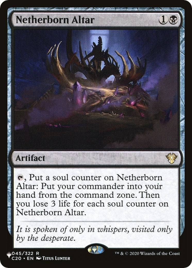 Netherborn Altar (45) [LIST] - MTG Single