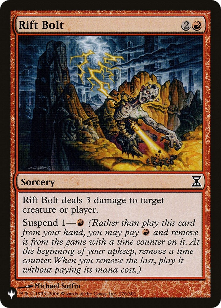 Rift Bolt (176) [LIST] - MTG Single