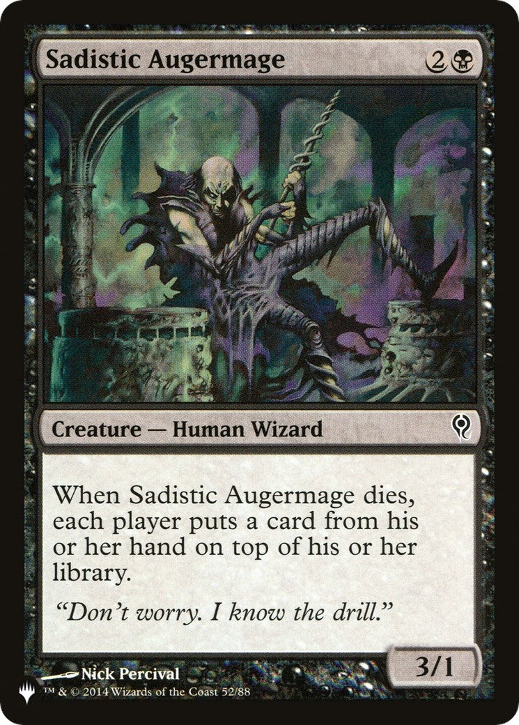 Sadistic Augermage (52) [LIST] - MTG Single