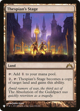 Thespian’s Stage (248) [LIST] - MTG Single