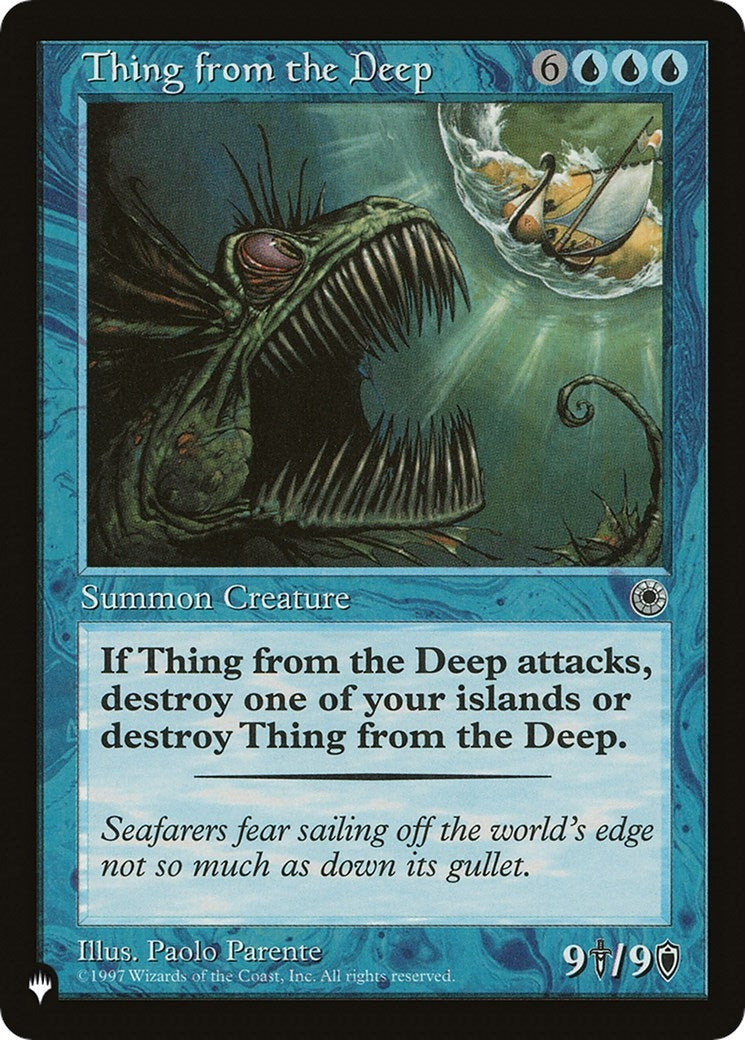 Thing from the Deep [LIST] - MTG Single
