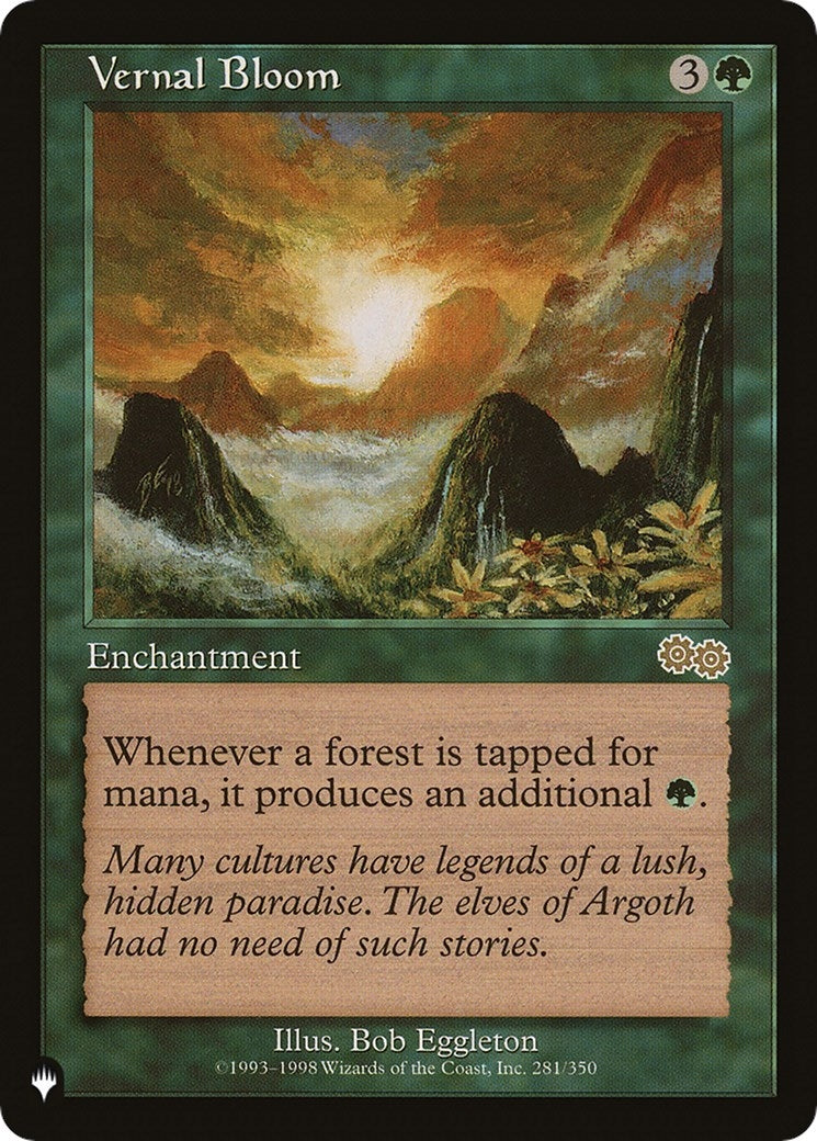 Vernal Bloom (281) [LIST] - MTG Single
