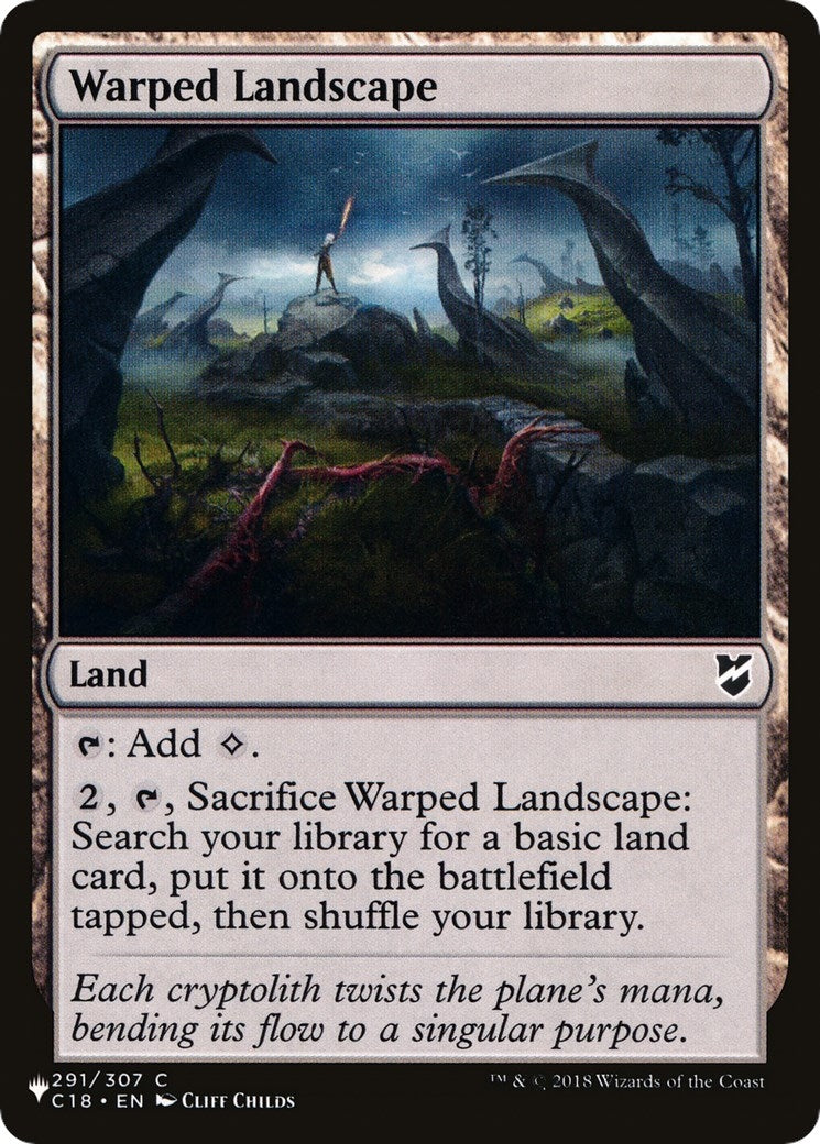 Warped Landscape (291) [LIST] - MTG Single