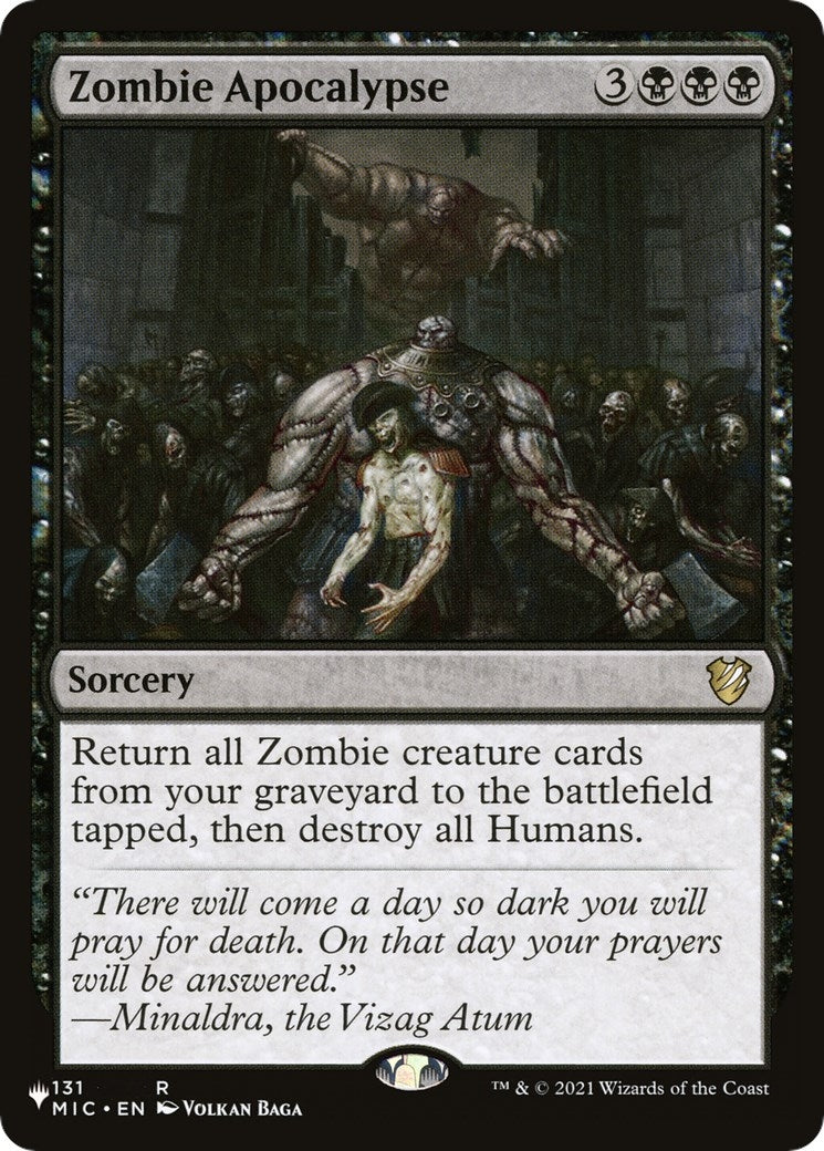 Zombie Apocalypse (131) [LIST] - MTG Single