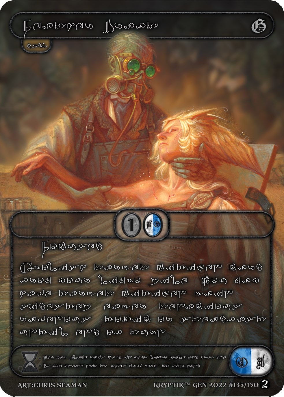 Feather Graft (Silver Kryptik Language) (135) - Kryptik TCG Single