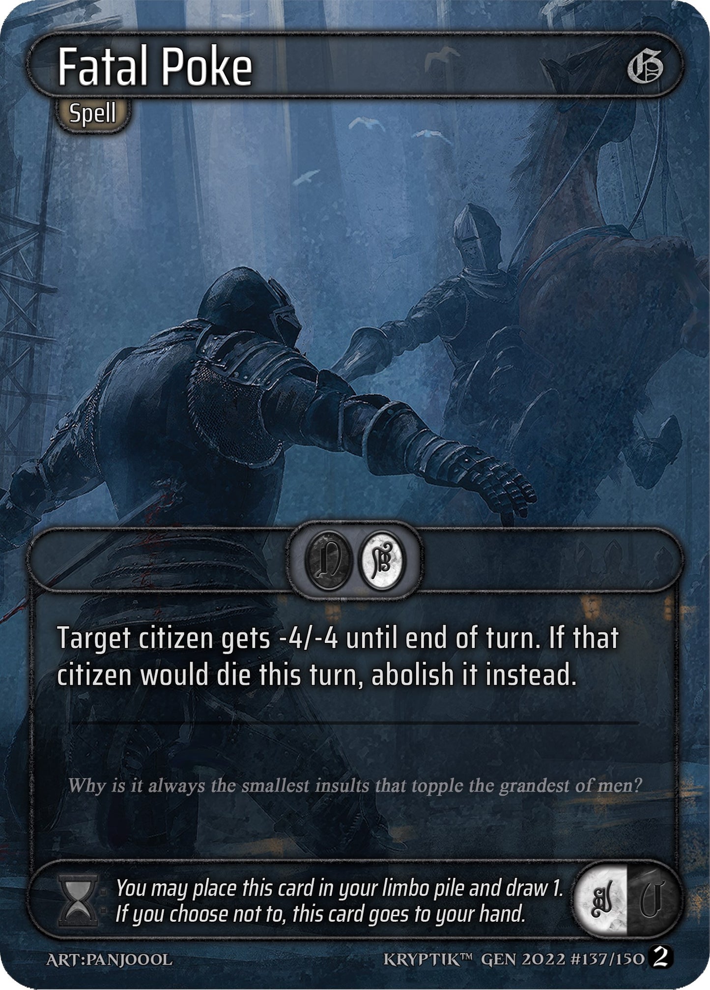 Fatal Poke (137) - Kryptik TCG Single